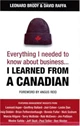 I LEARNED FROM CANADIAN