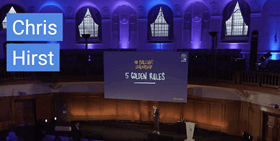 Chris Hirst- The key to leadership is better leadership