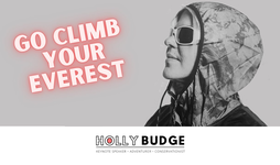 Holly Budge - 'Climb Your Everest' keynote showreel