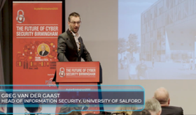  Greg van der Gaast - Head of Information Security, University of Salford