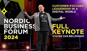 Creating a Strong Customer Culture: A Diamond in the Rough | Full Keynote, Nordic Business Forum 2024