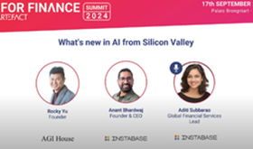 What's new in AI from Silicon Valley with INSTABASE and AGI HOUSE | AI for Finance 2024 - Paris