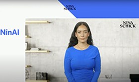 Nina Presents her AI-Generated Avatars in Washington DC | Nina Schick