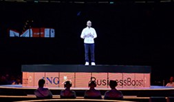 Google X topman Mo Gawdat op BusinessBoostLive 2017 in Ahoy Rotterdam