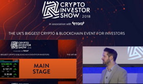 Glen Goodman hosting at The Crypto Investor Show