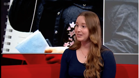  Alexia Williams BBC Points West Live - A-level Results Day Apprenticeship Interview